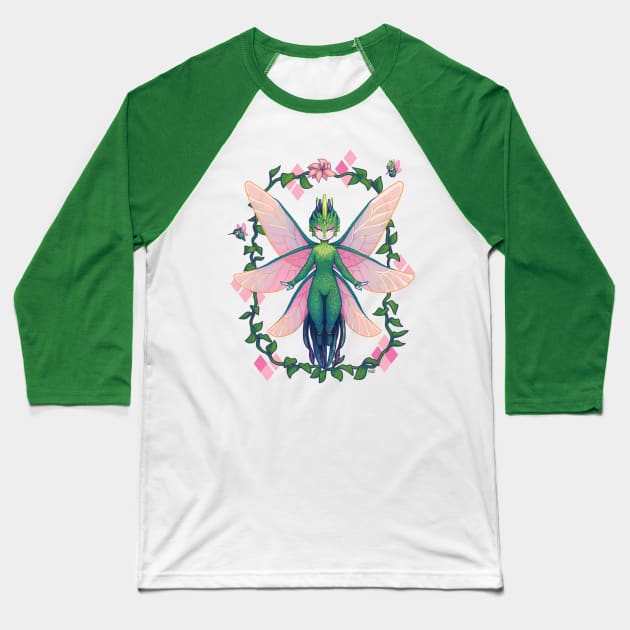 The Fairy Queen Baseball T-Shirt by KiellR